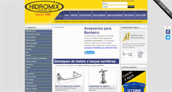 Desktop Screenshot of hidromix.com.br